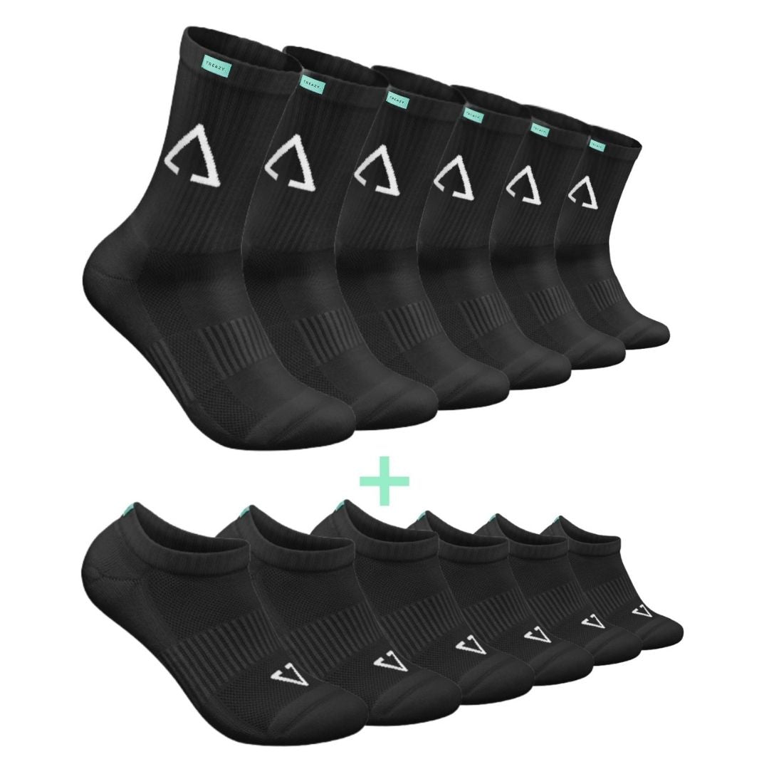 Lieblingssocken-Set Schwarz