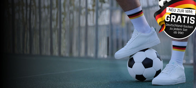 Gratis Deutschland-Socken bei der WM-Aktion von TREAZY