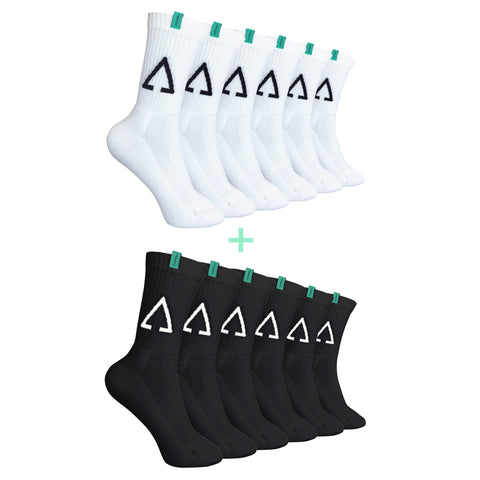 Tennis Socken Farbmix (12 Paar)