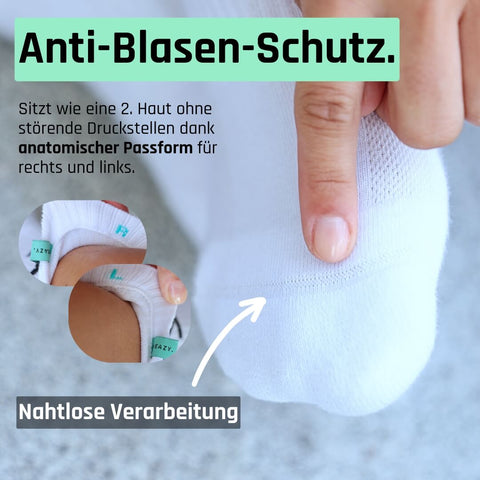 Halbhohe Socken aus Bio-Baumwolle
