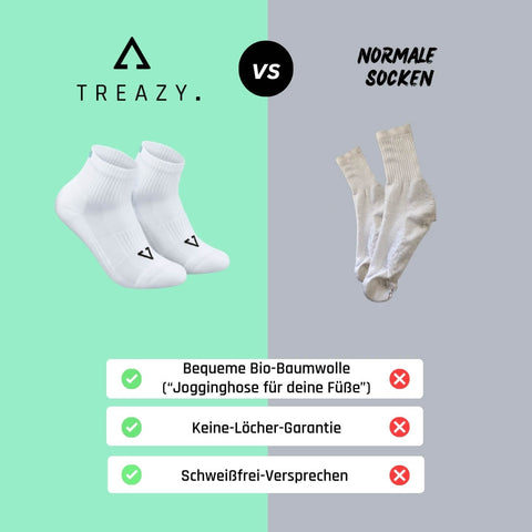 Halbhohe Socken aus Bio-Baumwolle