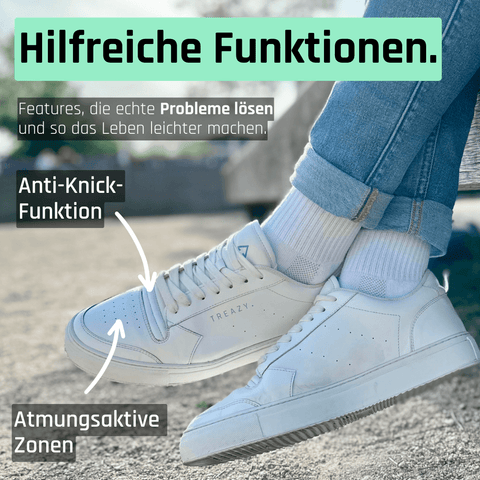 Sneaker aus Apfel-Leder