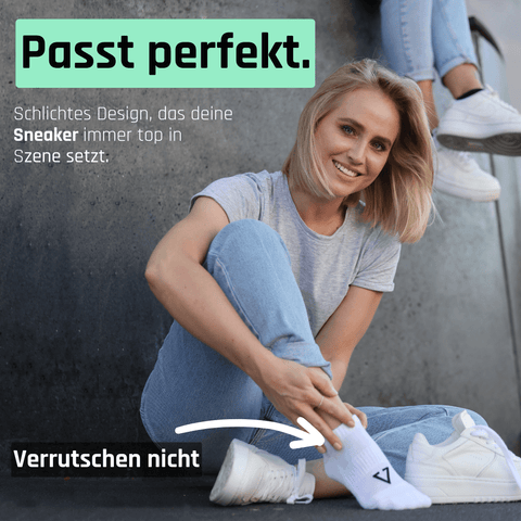 Sneaker Socken aus Bio-Baumwolle