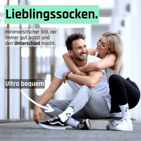 Lieblingssocken-Set Weiß (12 Paar)