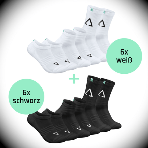 Black-Week-Set (12 Paar)