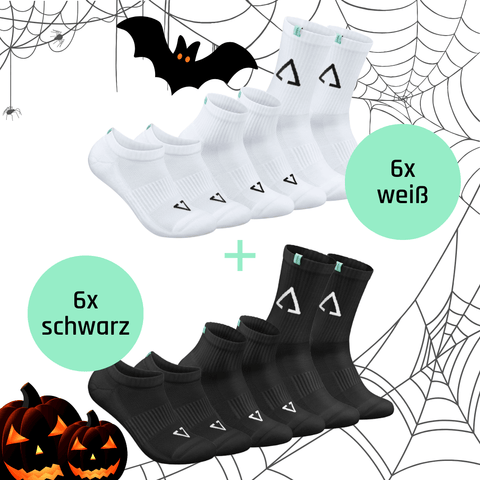 Halloween-Set (12 Paar)