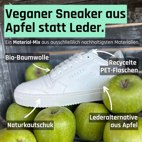 Sneaker aus Apfelresten (vegan)