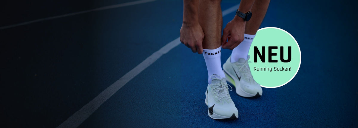 TREAZY. Running Socken aus COOLMAX® für trockene Füsse