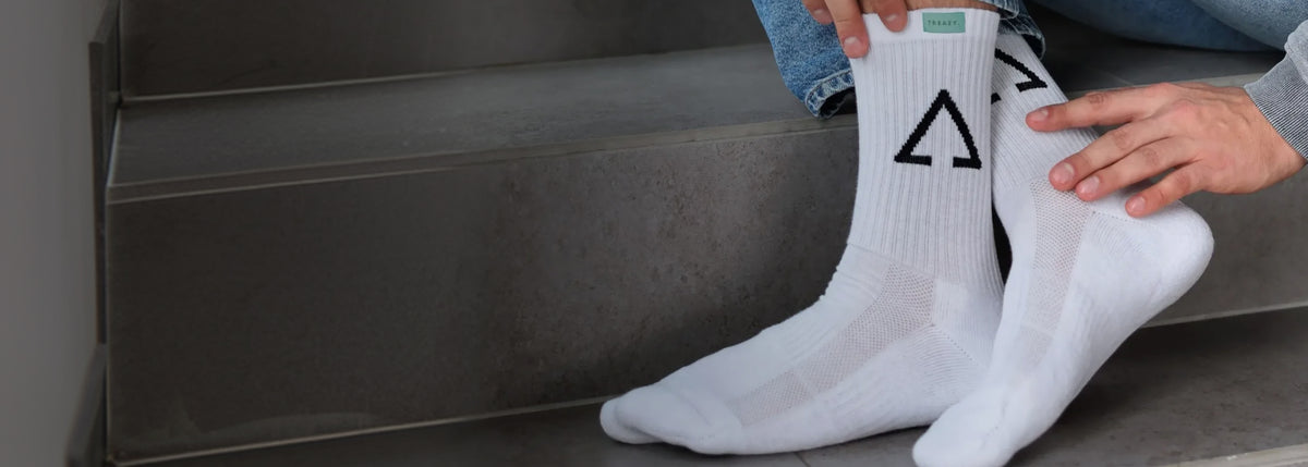 Tennis Socken aus Bio-Baumwolle von TREAZY.
