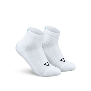 Weiße Halbhohe Socken von TREAZY. aus Bio-Baumwolle