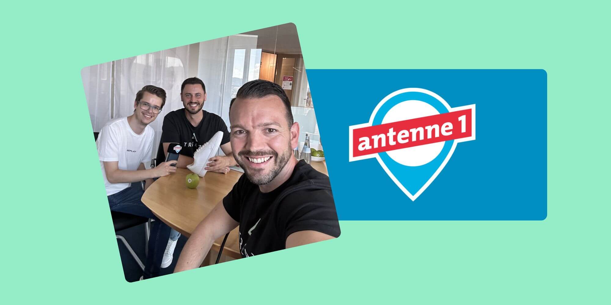 Radio-Interview über TREAZY. bei Antenne 1
