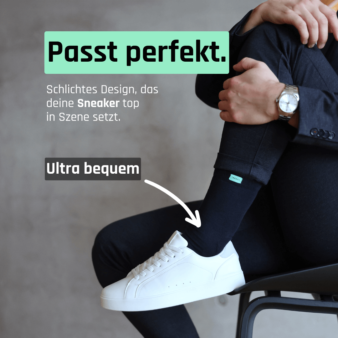 Business Socken aus Bio-Baumwolle