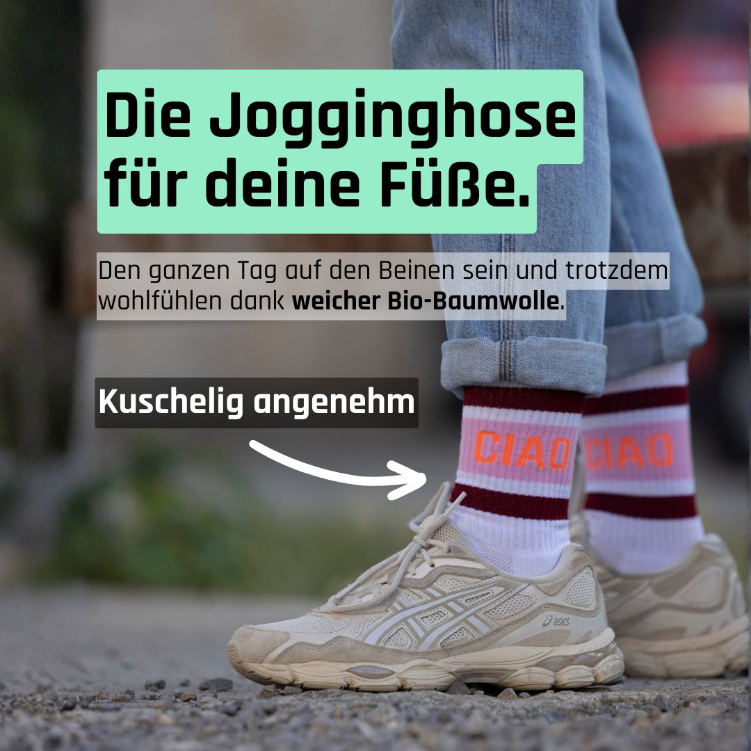 CIAO Socken (by CiaoRosa) aus Bio-Baumwolle