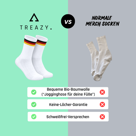 Deutschland Socken aus Bio-Baumwolle