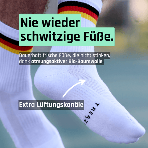 Deutschland Socken aus Bio-Baumwolle