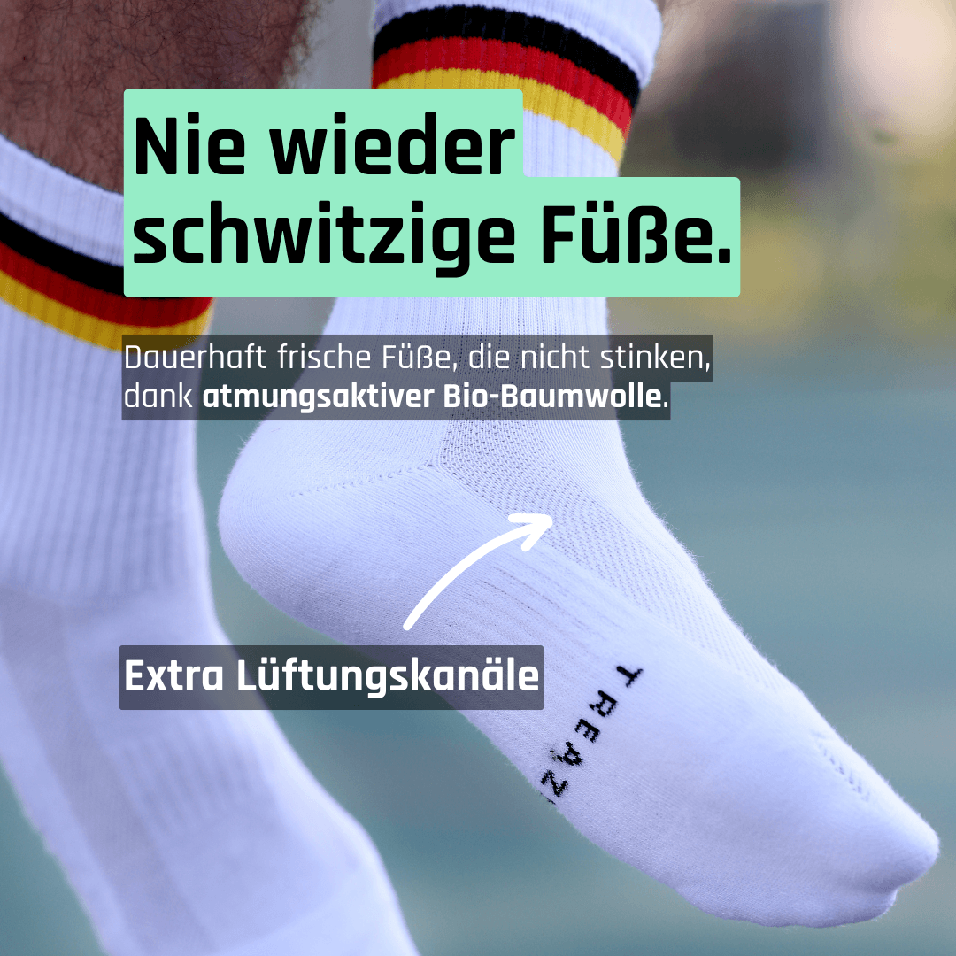 Deutschland Socken aus Bio-Baumwolle