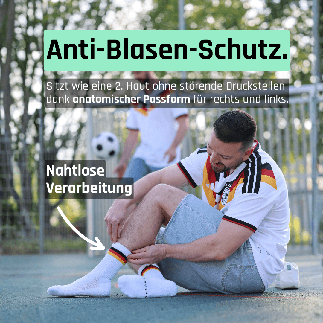 Deutschland Socken aus Bio-Baumwolle