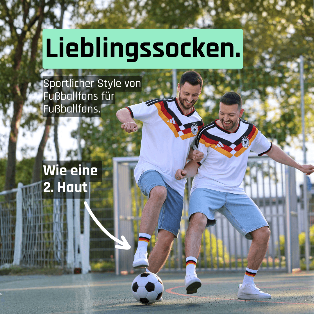 Deutschland Socken aus Bio-Baumwolle