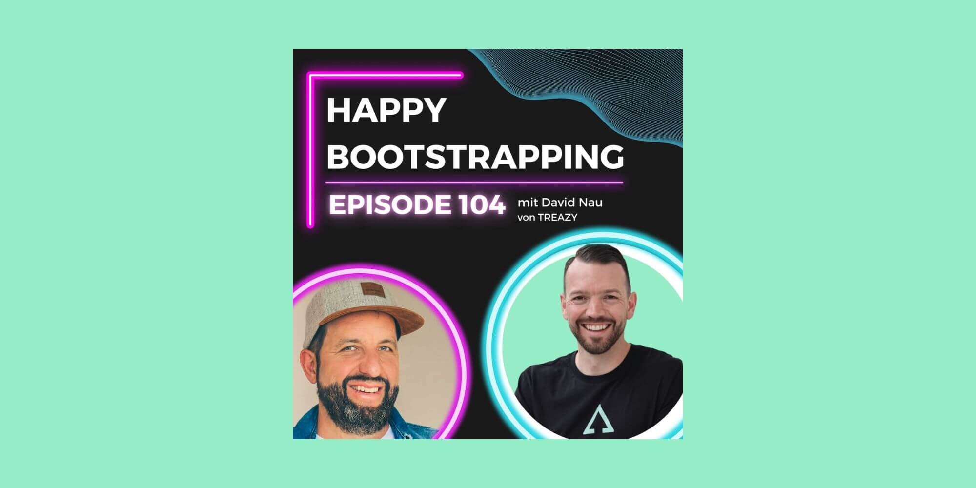 Podcast-Folge über TREAZY. bei Happy Bootstrapping