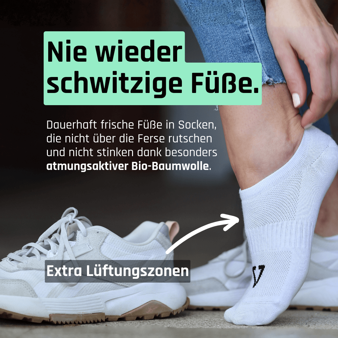 Füßlinge aus Bio-Baumwolle