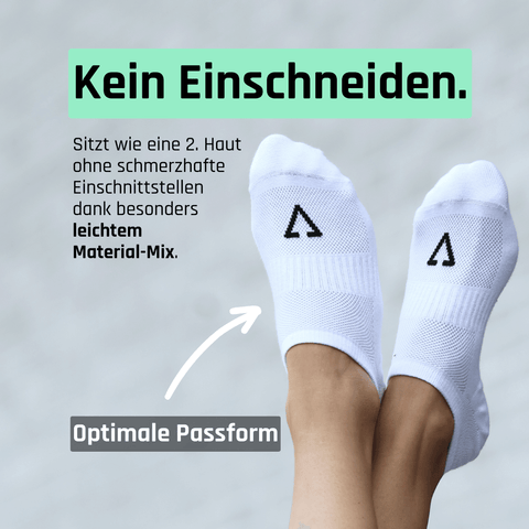 Füßlinge aus Bio-Baumwolle