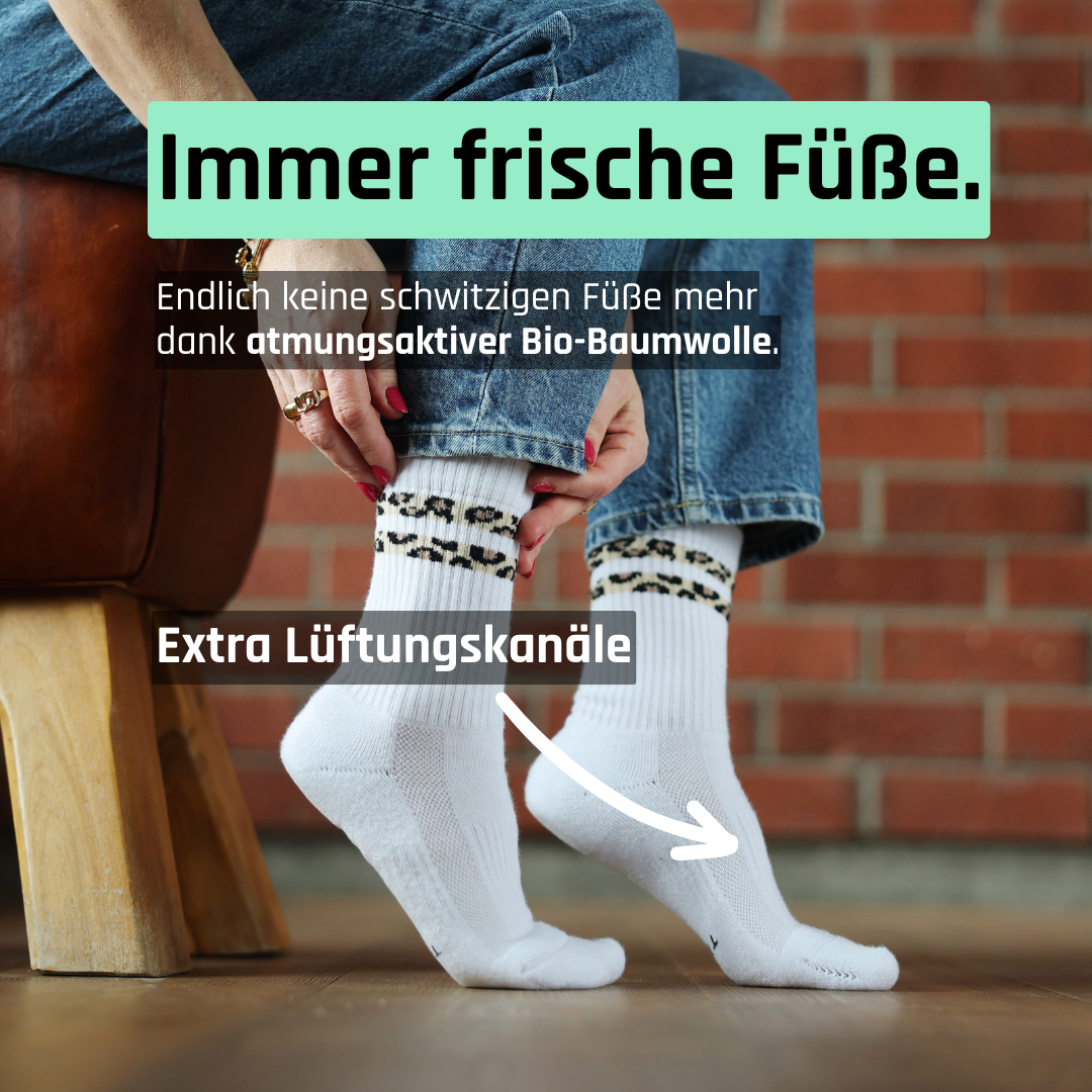 Leo Socken (by Stini) aus Bio-Baumwolle