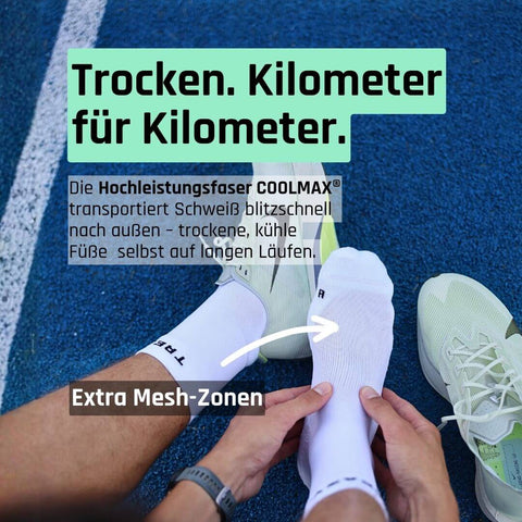 Running Socken aus COOLMAX®