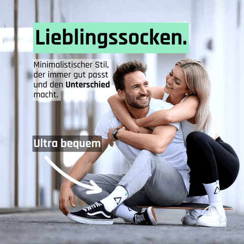 Lifestyle in Tennis Socken von TREAZY. aus Bio-Baumwolle