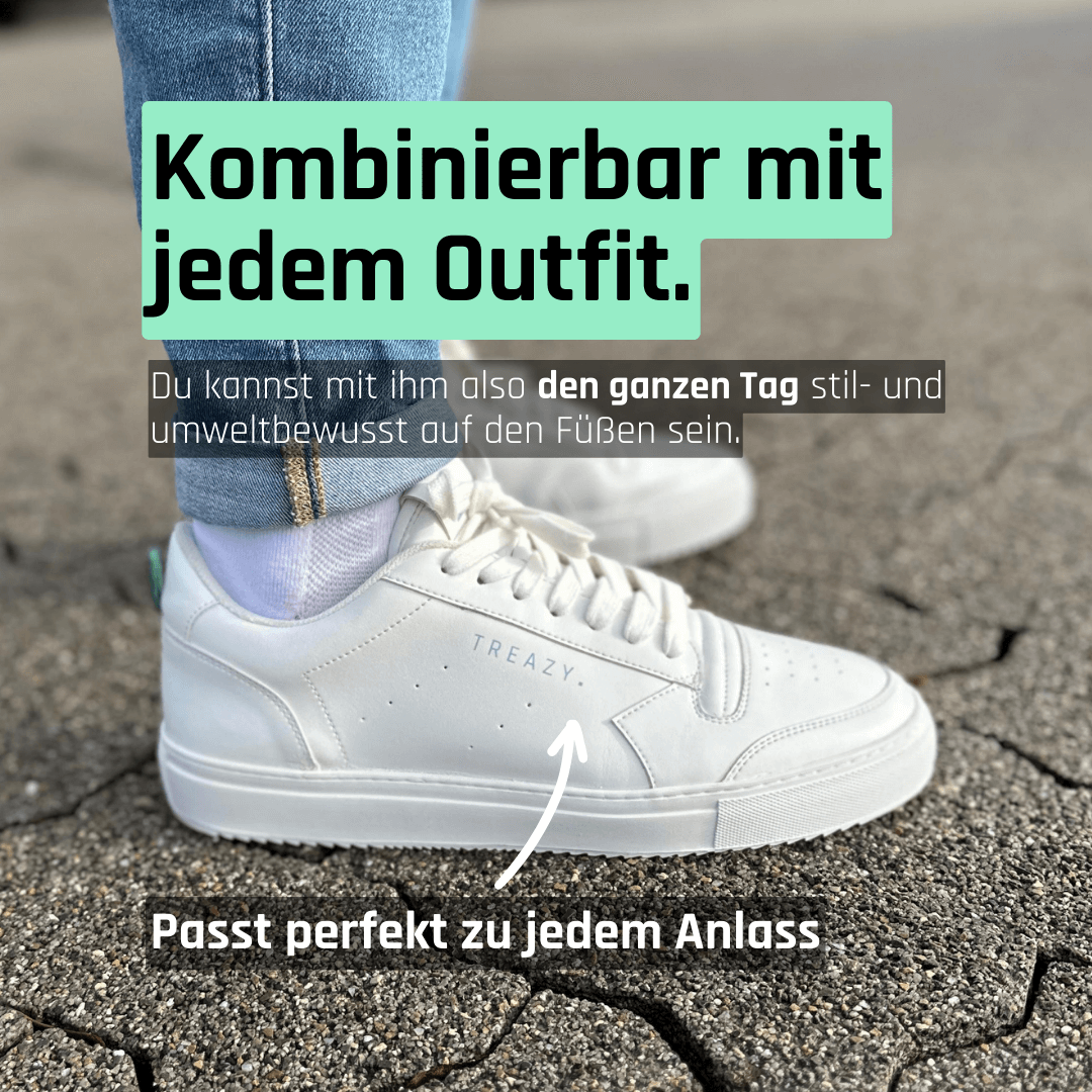 Sneaker von TREAZY. aus Apfelleder 