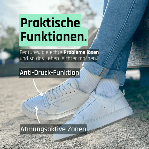 Sneaker von TREAZY. aus Apfelleder 