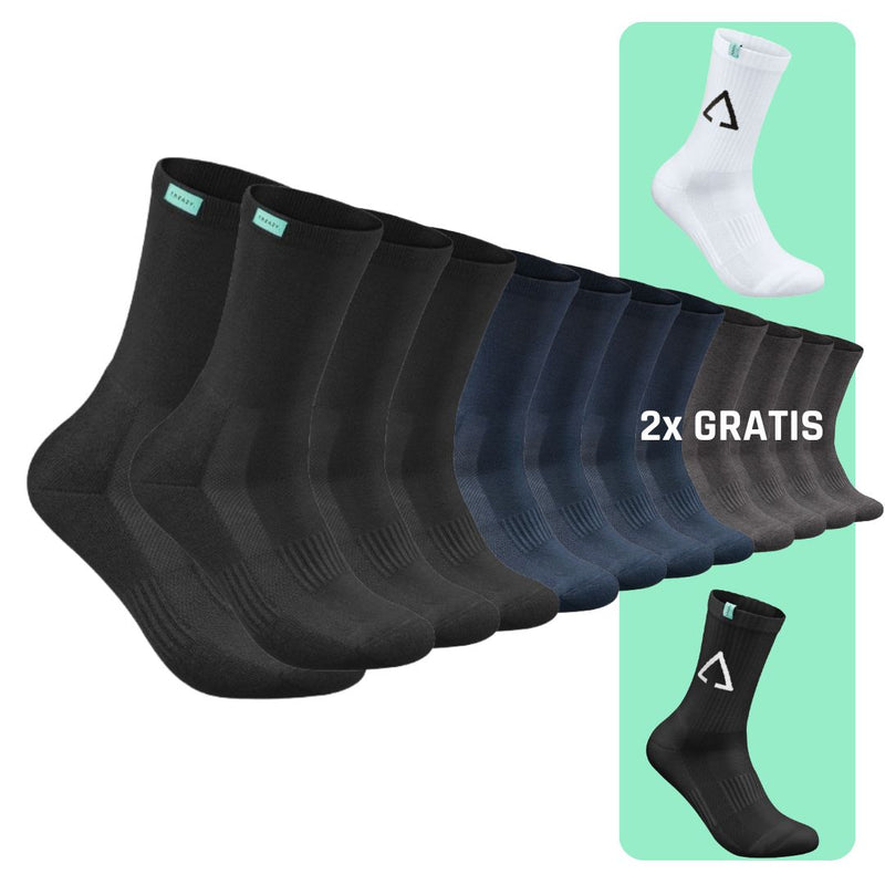 Business Socken Farbmix (12+2 Paar)